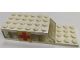 Part No: BA260pb01  Name: Stickered Assembly 10 x 4 x 1 2/3 with Red Cross Pattern on Both Sides (Stickers) - Sets 460-1 / 653-1 - 1 Plate 4 x 6, 1 Plate 4 x 10, 3 Brick 1 x 4, 1 Slope 45 2 x 4