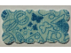 Part No: bb0750pb01  Name: Cloth Sewing, Rectangular, Scalloped Edges, Stars and Butterflies Pattern