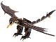 Part No: horntail03  Name: Dragon, Harry Potter (Hungarian Horntail, Dark Brown Wings) - Brick Built