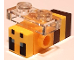 Part No: minebee03  Name: Minecraft Bee, Passive with Side Stud - Brick Built