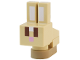 Part No: minebunny05  Name: Minecraft Bunny / Rabbit Baby, Tan Body - Brick Built