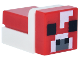 Part No: minecow10  Name: Minecraft Cow, Mooshroom, Micromob - Brick Built