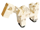 Part No: minehorse08  Name: Minecraft Horse Skeletal / Skeleton, Trans-Clear Plates - Brick Built