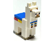 Part No: minellama02  Name: Minecraft Alpaca / Llama, White - Brick Built
