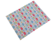 Part No: 103667pb02  Name: Duplo, Cloth Blanket 8 x 10 cm with Clouds, Sun, Rainbow, Raindrops and Hearts Pattern