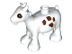 Part No: 11369c01pb02  Name: Duplo Goat with Dark Brown Spots Pattern