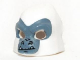 Part No: 13361pb04  Name: Minifigure, Headgear Mask Gorilla with Sand Blue Face and Fangs Pattern
