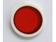 Part No: 14769pb113  Name: Tile, Round 2 x 2 with Bottom Stud Holder with Red Circle Stylized Red Sun Pattern