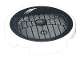 Part No: 14769pb505  Name: Tile, Round 2 x 2 with Bottom Stud Holder with Headlight Pattern (Sticker) - Set 42132