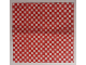 Part No: 16280  Name: Cloth Picnic Tablecloth / Blanket with Red Checkered Pattern