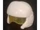 Part No: 21566c01  Name: Minifigure, Headgear Helmet SW Rebel Pilot Raised Front and Microphone with Trans-Yellow Visor, Plain