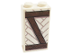 Part No: 22886pb08  Name: Brick 1 x 2 x 3 with Planks with Wood Grain Pattern 2 (Sticker) - Set 75980