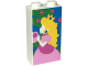 Part No: 22886pb34  Name: Brick 1 x 2 x 3 with Bright Green Tree and Princess Peach with Yellow Hair and Crown, Bright Pink and Dark Pink Dress on Dark Azure Background Pattern