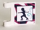Part No: 2335pb209  Name: Flag 2 x 2 Square with Female Figure Skater Pattern (Sticker) - Set 41322
