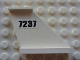 Part No: 2340pb040  Name: Tail 4 x 1 x 3 with Black '7237' Pattern on Both Sides (Stickers) - Set 7237