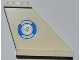 Part No: 2340pb044R  Name: Tail 4 x 1 x 3 with Blue and White Life Preserver and Silver Police Badge Pattern on Right Side (Sticker) - Sets 7287 / 7899