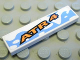 Part No: 2431pb0102  Name: Tile 1 x 4 with 'ATR 4' Pattern (Sticker) - Set 8657