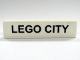 Part No: 2431pb062  Name: Tile 1 x 4 with 'LEGO CITY' Pattern (Sticker) - Set 7997