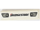 Part No: 2431pb0703  Name: Tile 1 x 4 with Headlights and 'BRIDGESTONE' Pattern (Sticker) - Set 8155