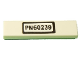 Part No: 2431pb622  Name: Tile 1 x 4 with 'PN60239' Pattern (Sticker) - Set 60239