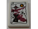 Part No: 26603pb065  Name: Tile 2 x 3 with Map and Compass Rose on White Paper Roll Pattern (Sticker) - Set 41192