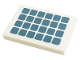 Part No: 26603pb166  Name: Tile 2 x 3 with Solar Panel with Metallic Light Blue Squares Pattern (Sticker) - Set 41443