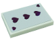 Part No: 26603pb186  Name: Tile 2 x 3 with Playing Card 3 of Hearts Pattern (Sticker) - Set 41685