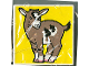 Part No: 2756pb007  Name: Duplo, Tile 2 x 2 x 1 with Goat Mosaic Picture 07 Pattern
