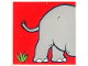 Part No: 2756pb205  Name: Duplo, Tile 2 x 2 x 1 with Elephant Mosaic Picture 07 Pattern