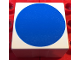 Part No: 2756pb387  Name: Duplo, Tile 2 x 2 x 1 with Shape Blue Circle Pattern
