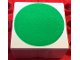Part No: 2756pb395  Name: Duplo, Tile 2 x 2 x 1 with Shape Green Circle Pattern