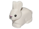 Part No: 29685pb01  Name: Bunny / Rabbit with Black Eyes and Mouth and Bright Pink Nose Pattern