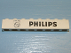 Part No: 3008pb066  Name: Brick 1 x 8 with Black 'PHILIPS' Logo and Text Pattern