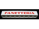 Part No: 3008px2  Name: Brick 1 x 8 with Red 'PANETTERIA' Pattern