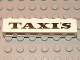 Part No: 3009pb091  Name: Brick 1 x 6 with Black 'TAXI'S' Serif Bold Pattern