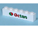 Part No: 3009pb120  Name: Brick 1 x 6 with Octan Logo Pattern (Sticker) - Set 7641