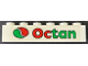 Part No: 3009pb262  Name: Brick 1 x 6 with Octan Logo Pattern (Sticker) - Set 5563