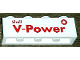 Part No: 3010pb181  Name: Brick 1 x 4 with Red 'Shell V-Power' Pattern (Sticker) - Set 30196