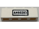 Part No: 3010pb352  Name: Brick 1 x 4 with 'AH60283' Pattern (Sticker) - Set 60283