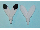Part No: 30126pb02  Name: Minifigure, Plume Feathers with Small Pin with Black Tips on Single Side Pattern