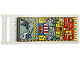 Part No: 30292pb070  Name: Flag 7 x 3 with Bar Handle with Tapestry with Castle Scene Pattern (Sticker) - Set 10332
