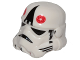 Part No: 30408px3b  Name: Minifigure, Headgear Helmet SW Stormtrooper, AT-AT Driver with Large Black Triangle Pattern