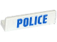 Part No: 30413pb052  Name: Panel 1 x 4 x 1 with Blue 'POLICE' Bold Font Pattern (Sticker) - Set 60130