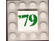 Part No: 3068pb0171  Name: Tile 2 x 2 with Green '79 Pattern