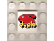 Part No: 3068pb0172  Name: Tile 2 x 2 with Duplo Bunny Logo Pattern