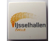 Part No: 3068pb0217  Name: Tile 2 x 2 with Ijsselhallen Logo Pattern