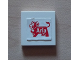 Part No: 3068pb0296  Name: Tile 2 x 2 with Arla Dairy Logo Pattern (Sticker) - Set 1581