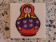 Part No: 3068pb0741  Name: Tile 2 x 2 with Red Matrjoschka Doll Pattern