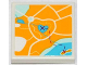 Part No: 3068pb0750  Name: Tile 2 x 2 with Map Heartlake City Pattern (Sticker) - Set 3063