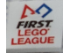 Part No: 3068pb1329  Name: Tile 2 x 2 with 'FIRST LEGO LEAGUE' Pattern